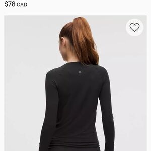 Black Women's Long Sleeve Top